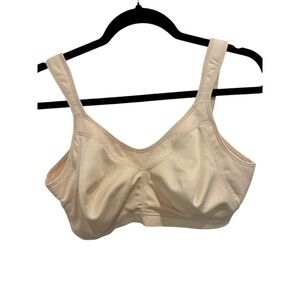 PLAYTEX 4159 Active Breathable Comfort Full Figure Wirefree 40D Nude